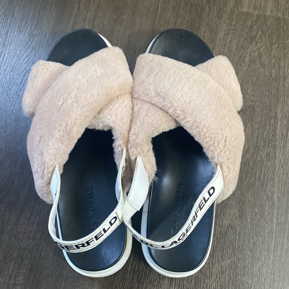 KARL LAGERFELD Women's Patricia Slipper Sz 9 - Picture 2 of 7